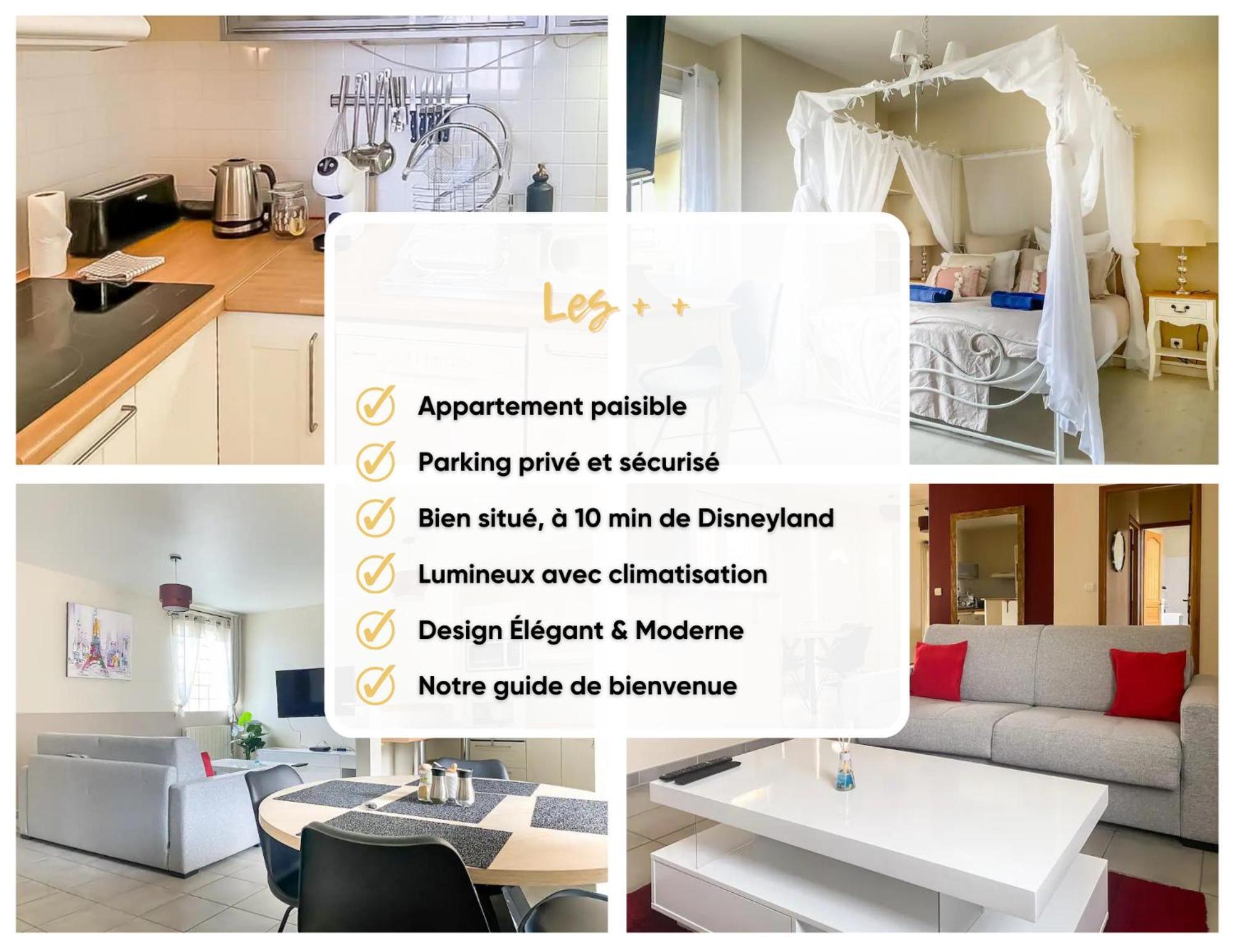 Feeria - Appartement Au Calme Proche De Disneyland Paris เชสซี ภายนอก รูปภาพ